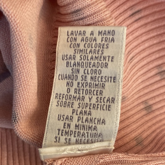 Worthington - silk blend polka dot cardigan. Size S - Picture 5 of 10